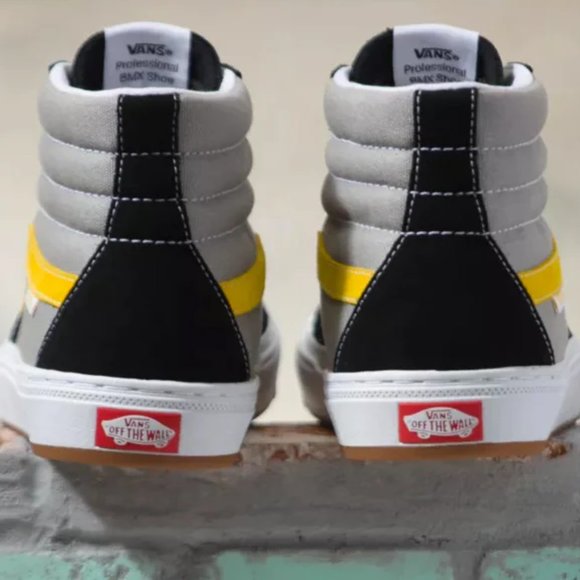 Vans BMX Sk8-Hi Blk/Gray/Gold - Picture 3 of 3